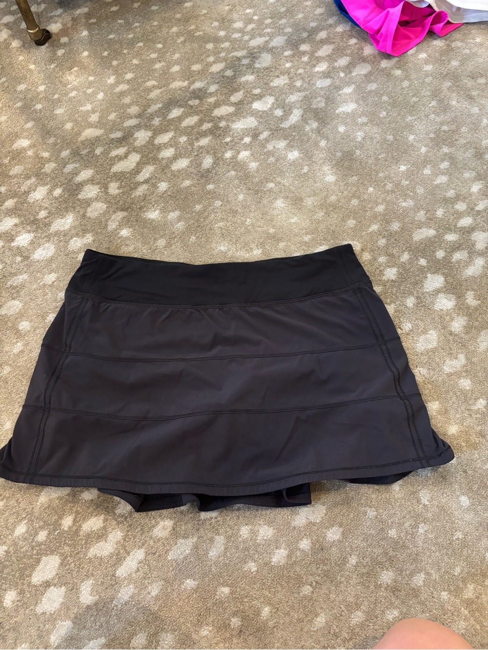 lululemon athletica Black Athletic Skort